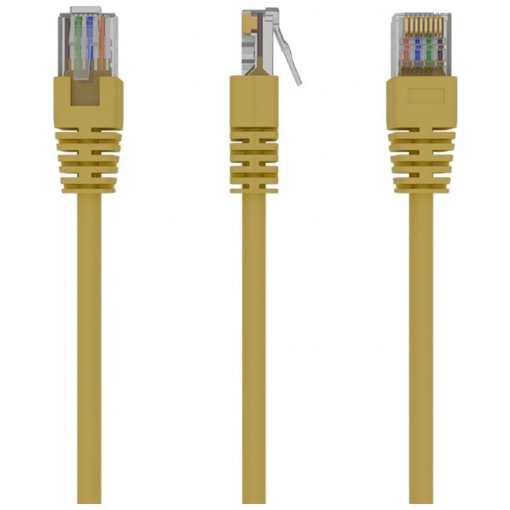 Патч-корд 0.5м, UTP, cat.5e, CCA, yellow Cablexpert (PP12-0.5M/Y) Патч-корд 0.5м, UTP, cat.5e, CCA, yellow Cablexpert (PP12-0.5M/Y)