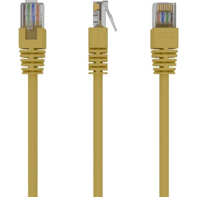Патч-корд 1м Cablexpert (PP12-1M/Y) - фото 1 Патч-корд 1м Cablexpert (PP12-1M/Y) - фото 1
