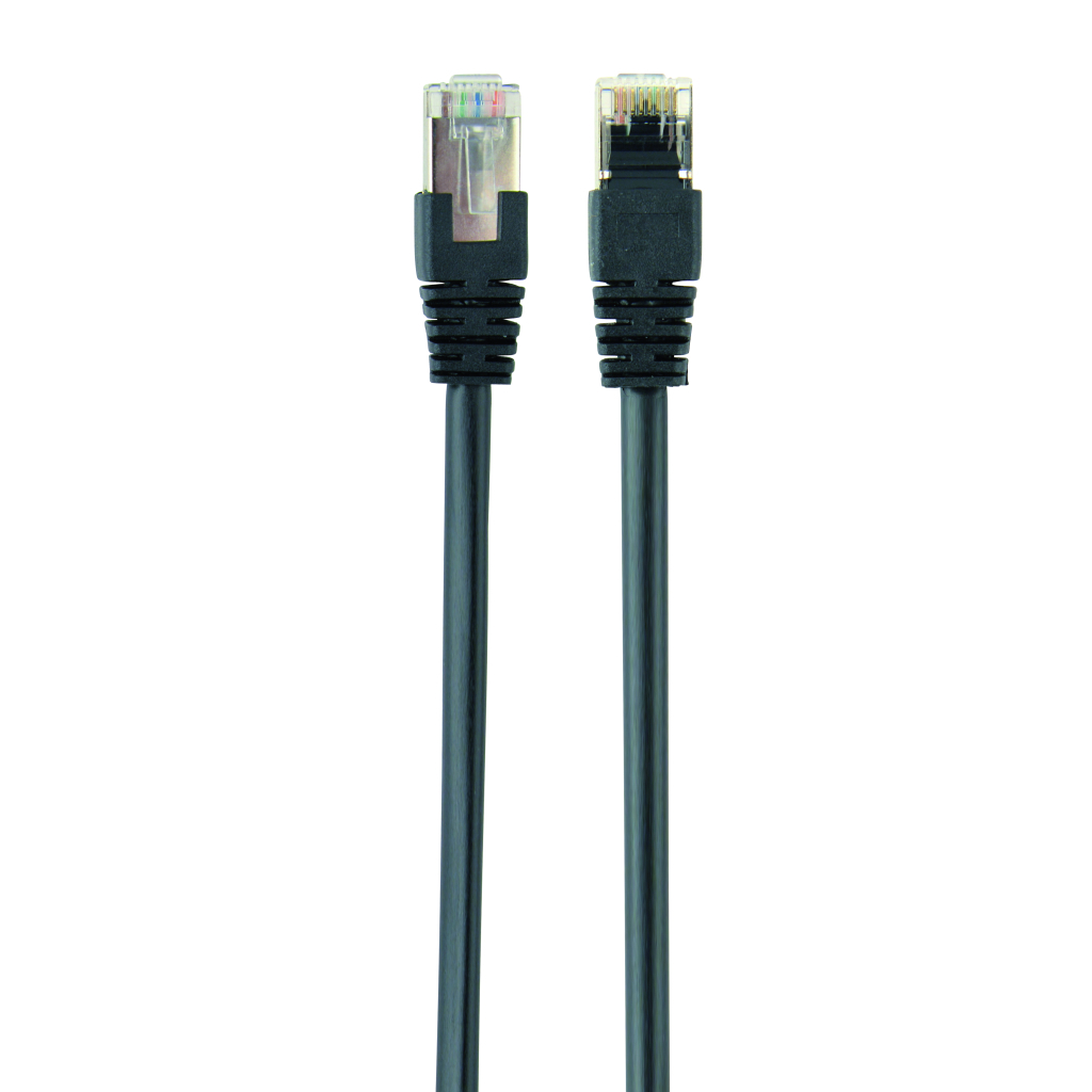Патч-корд 0.5м Cablexpert (PP22-0.5M/BK)