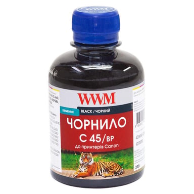 Чорнило WWM CANON PG440/445/PGI450 Black Pigment (C45/BP) - фото 1