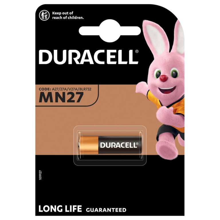 Батарейка Duracell MN27 / A27 (5007388) - фото 2