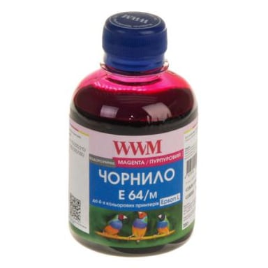 Чорнило WWM EPSON L110/L210/L355 Magenta (E64/M) - фото 1