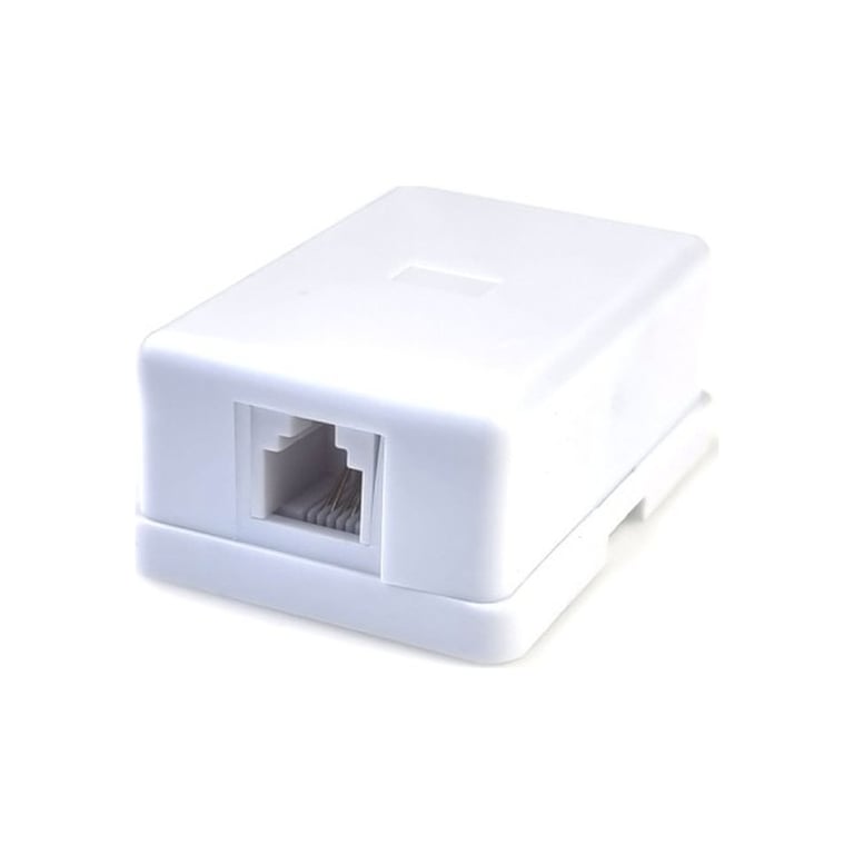 Телефонна розетка Eserver 1xRJ12 (WT-6009) - фото 1