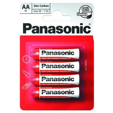 Батарейка Panasonic R6 PANASONIC Special * 4 (R6REL/4BPU) - фото 1