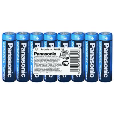 Батарейка Panasonic AA R6 Special * 8 (R6BER/8P) - фото 1