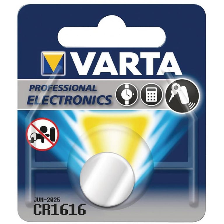 Батарейка Varta CR 1616 BLI 1 LITHIUM (06616101401) - фото 1