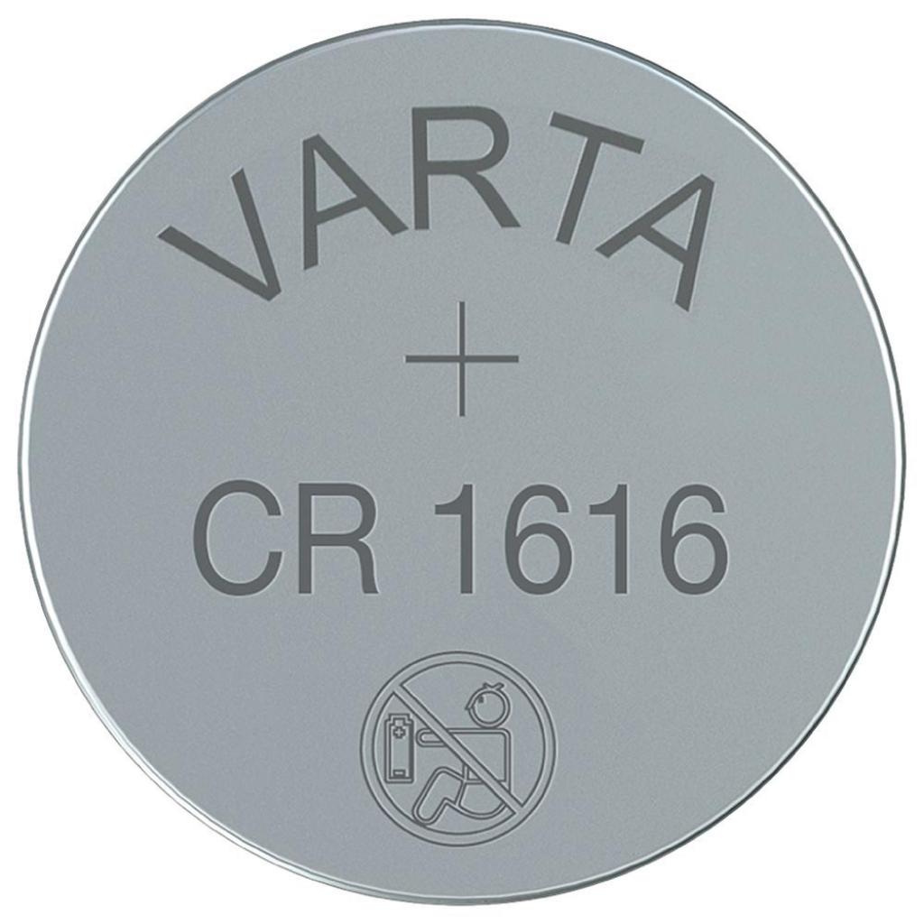 Батарейка Varta CR 1616 BLI 1 LITHIUM (06616101401) - фото 2 Батарейка Varta CR 1616 BLI 1 LITHIUM (06616101401) - фото 2