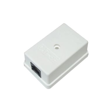 Комп'ютерна розетка Atcom RJ45 x1 UTP 5e (15253) - фото 1