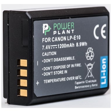 Акумулятор до фото/відео PowerPlant Canon LP-E10 (DV00DV1304) - фото 1