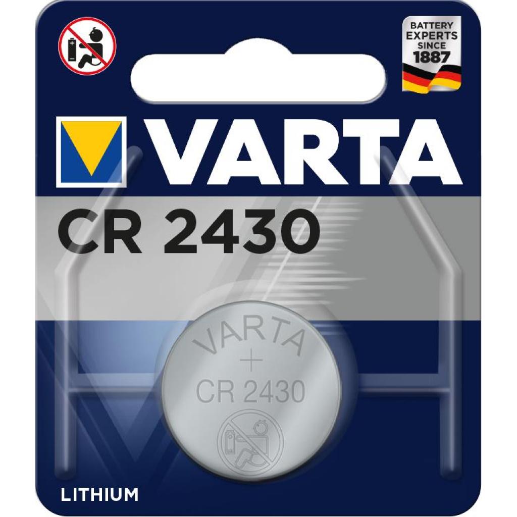 Батарейка Varta CR 2430 Lithium * 1 (06430101401) - фото 1 Батарейка Varta CR 2430 Lithium * 1 (06430101401) - фото 1