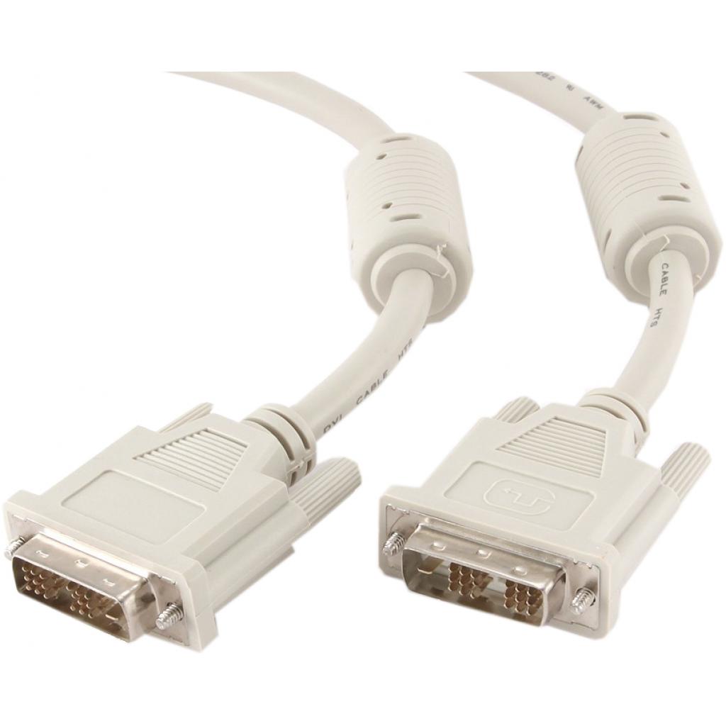 Кабель мультимедійний DVI to DVI 18+1pin, 4.5m Cablexpert (CC-DVI-15) - головне фото