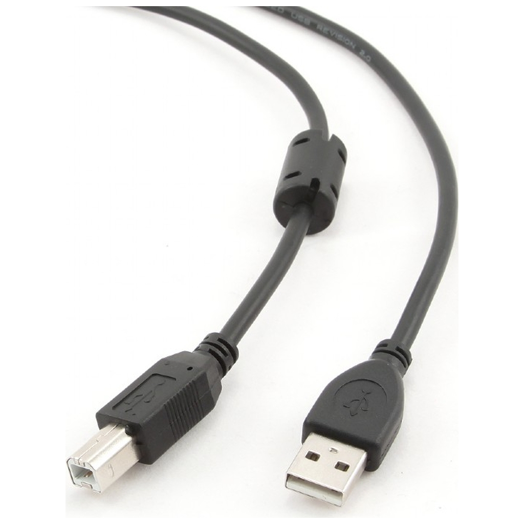 Кабель для принтера USB 2.0 AM/BM 3.0m Cablexpert (CCF-USB2-AMBM-10) Кабель для принтера USB 2.0 AM/BM 3.0m Cablexpert (CCF-USB2-AMBM-10)