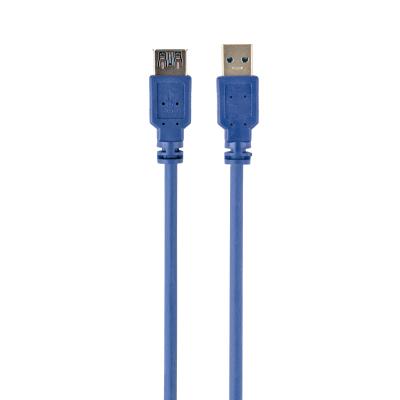Дата кабель подовжувач USB3.0 AM/AF Cablexpert (CCP-USB3-AMAF-10)