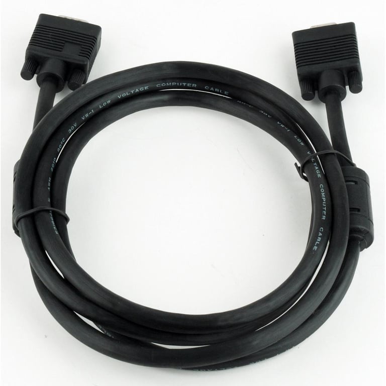 Кабель мультимедійний VGA M/F 1.8m Cablexpert (CC-PPVGAX-6B) - фото 2
