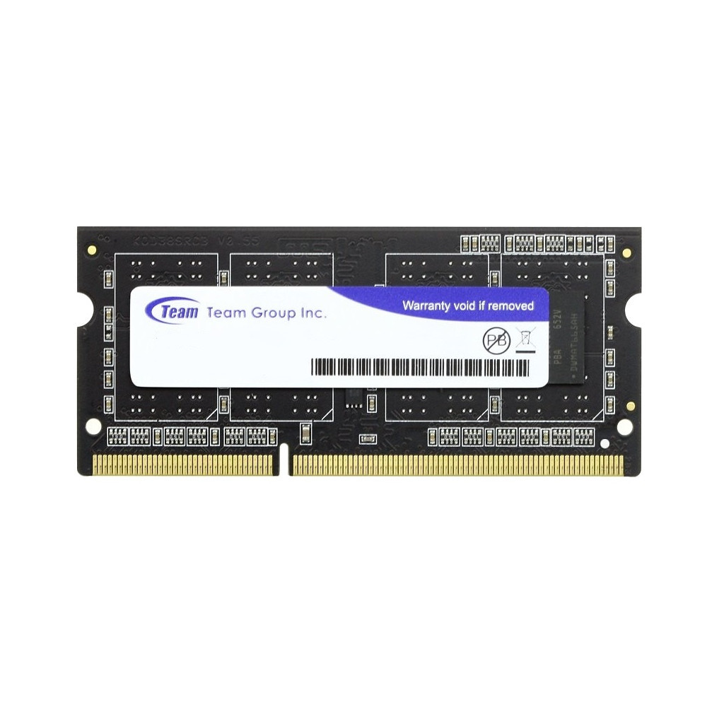 Модуль пам'яті для ноутбука SoDIMM DDR3L 4GB 1600 MHz Team (TED3L4G1600C11-S01) - фото 1