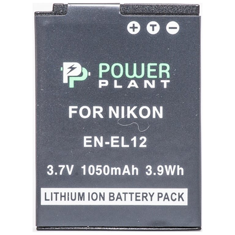 Акумулятор до фото/відео PowerPlant Nikon EN-EL12 (DV00DV1242) - фото 1