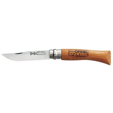 Ніж Opinel №7 Carbone VRN, без упаковки (113070) - фото 1