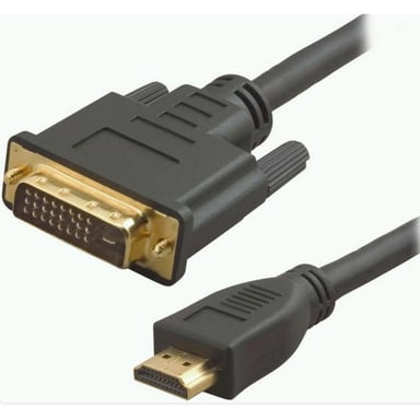 Кабель мультимедійний HDMI to DVI 24+1 1.8m Atcom (3808) - фото 1