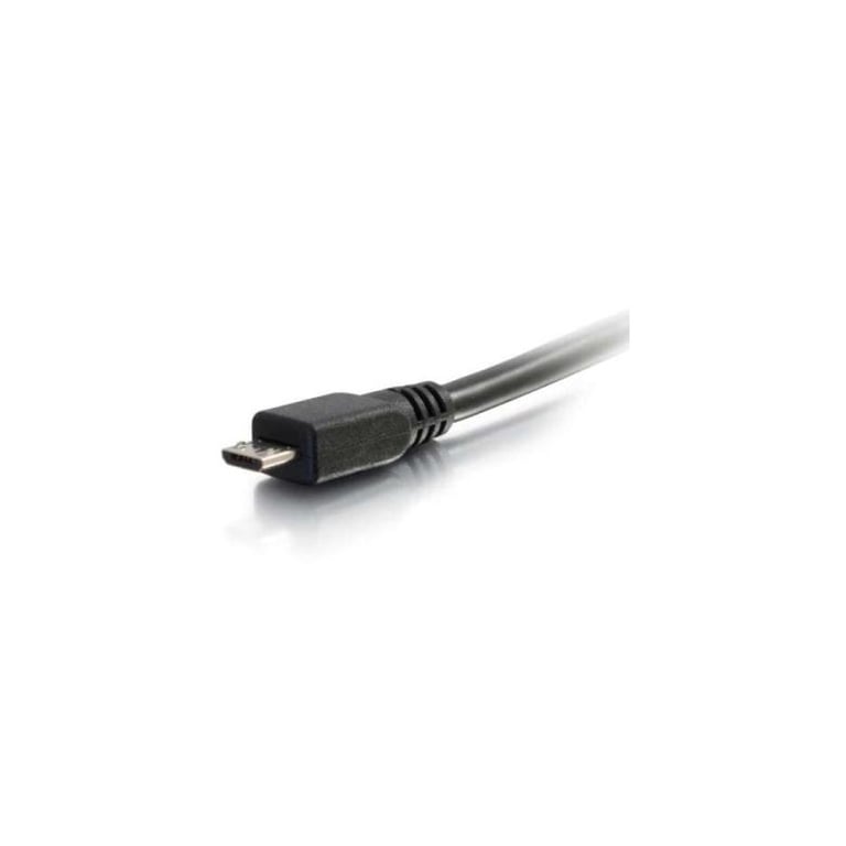 Дата кабель USB 2.0 AM to Micro 5P 0.8m Atcom (9174) - фото 3