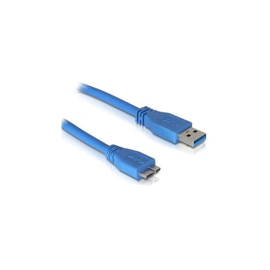Дата кабель USB 3.0 AM to Micro B 0.8m Atcom (12825) - фото 1