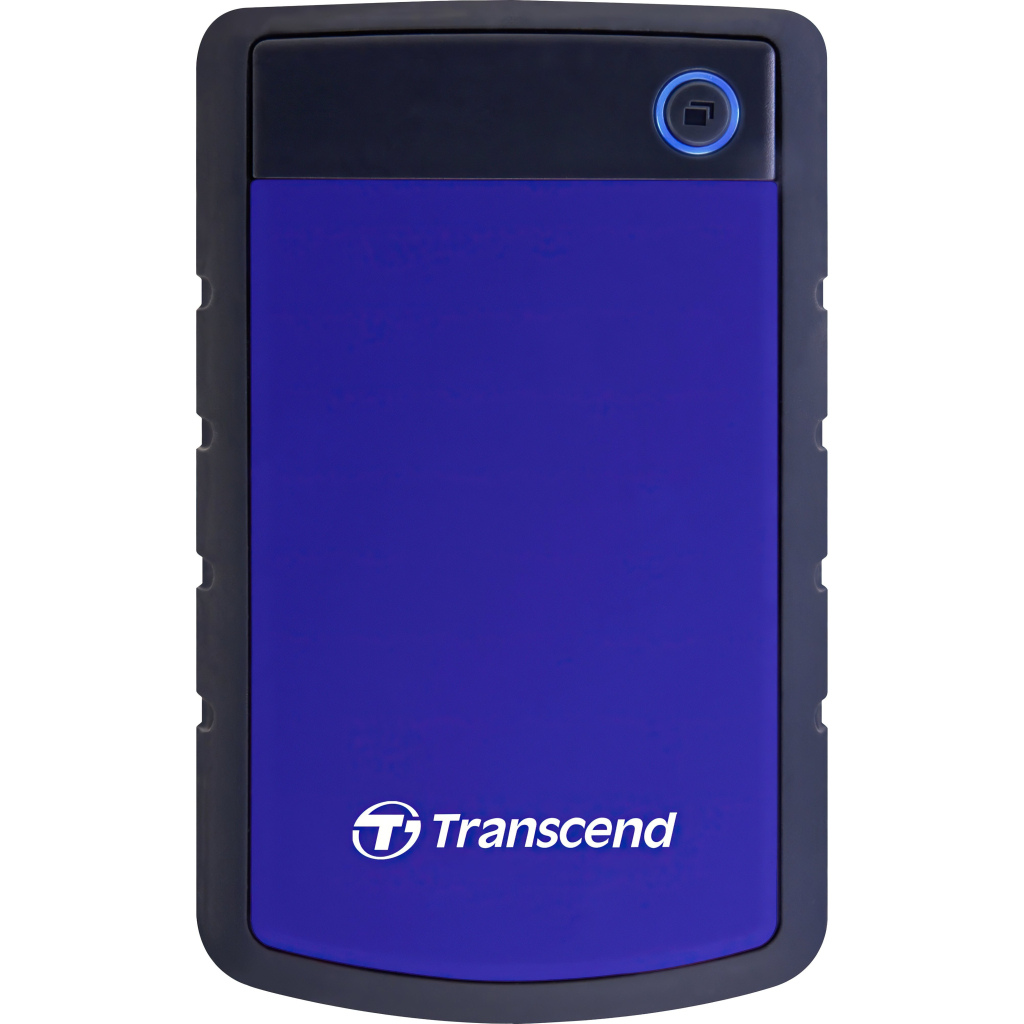Зовнішній жорсткий диск 2.5" 2TB Transcend (TS2TSJ25H3B) - фото 1 Зовнішній жорсткий диск 2.5" 2TB Transcend (TS2TSJ25H3B) - фото 1
