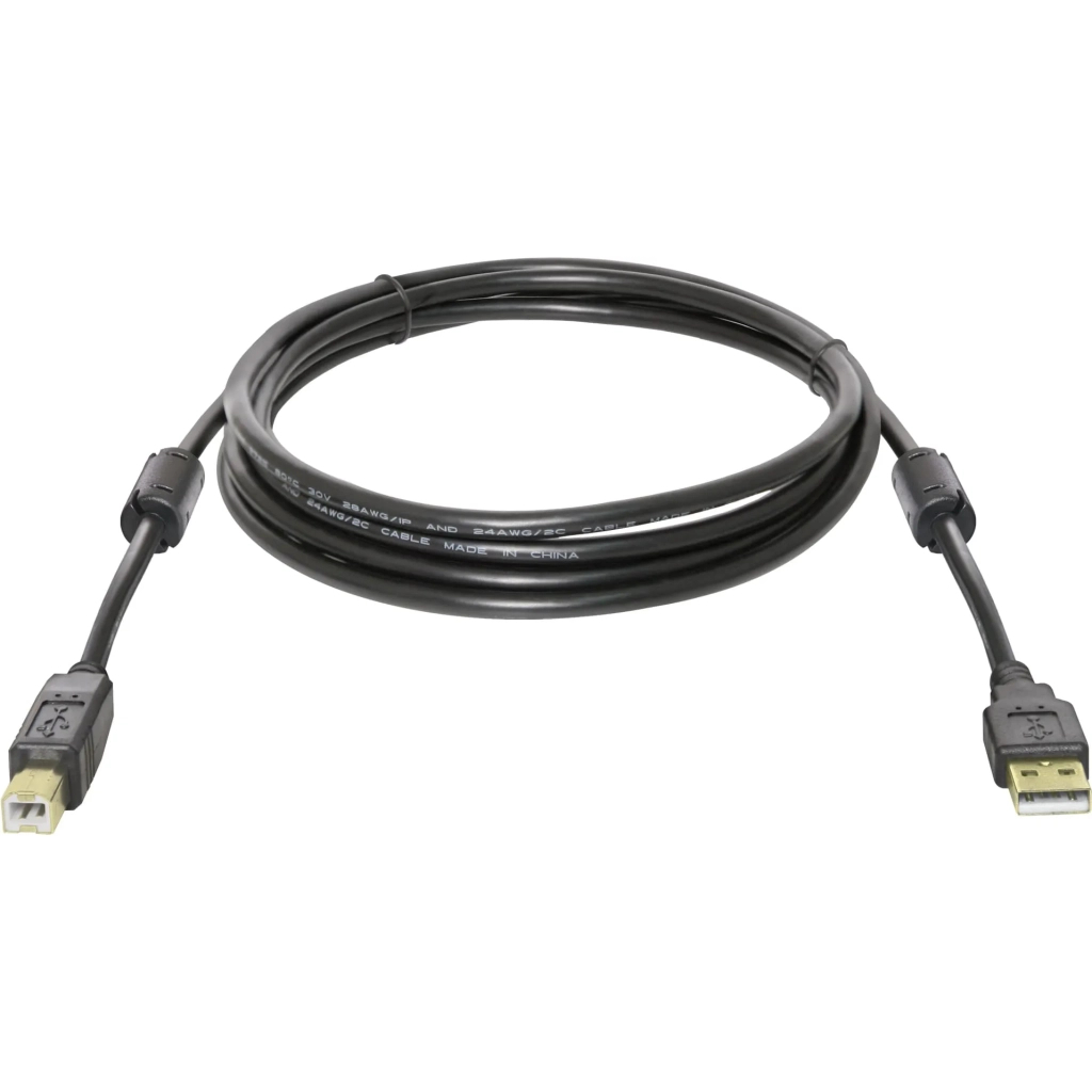 Кабель для принтера USB 2.0 AM/BM 1.8m Defender (87430) - головне фото