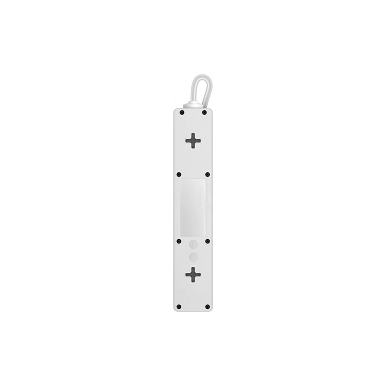 Мережевий фільтр живлення Defender ES 1.8m 5 роз. white (99481) - фото 4