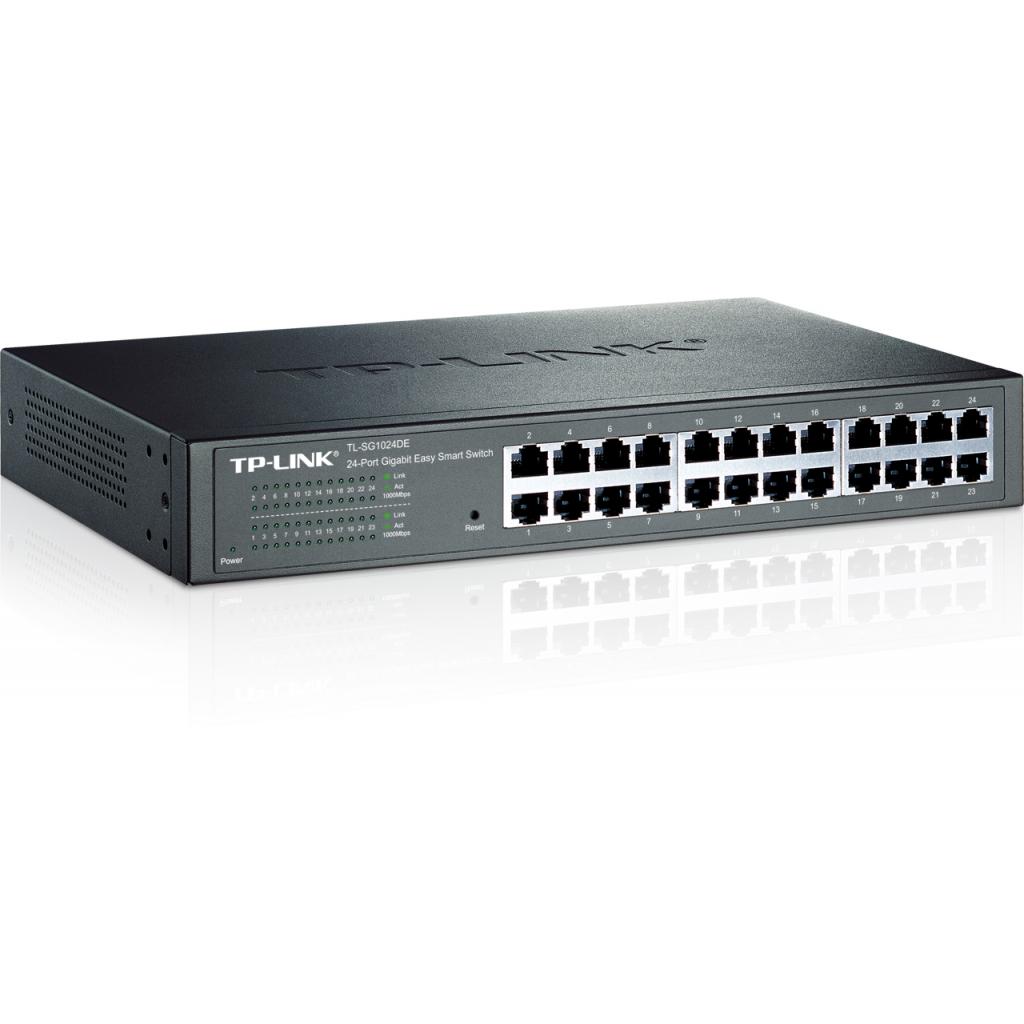 Комутатор мережевий TP-Link TL-SG1024DE - фото 2 Комутатор мережевий TP-Link TL-SG1024DE - фото 2