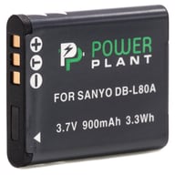 Акумулятор до фото/відео PowerPlant Sanyo DB-L80, D-Li88 (DV00DV1289) - фото 1