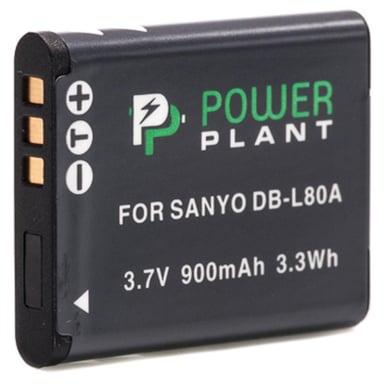 Акумулятор до фото/відео PowerPlant Sanyo DB-L80, D-Li88 (DV00DV1289) - фото 1