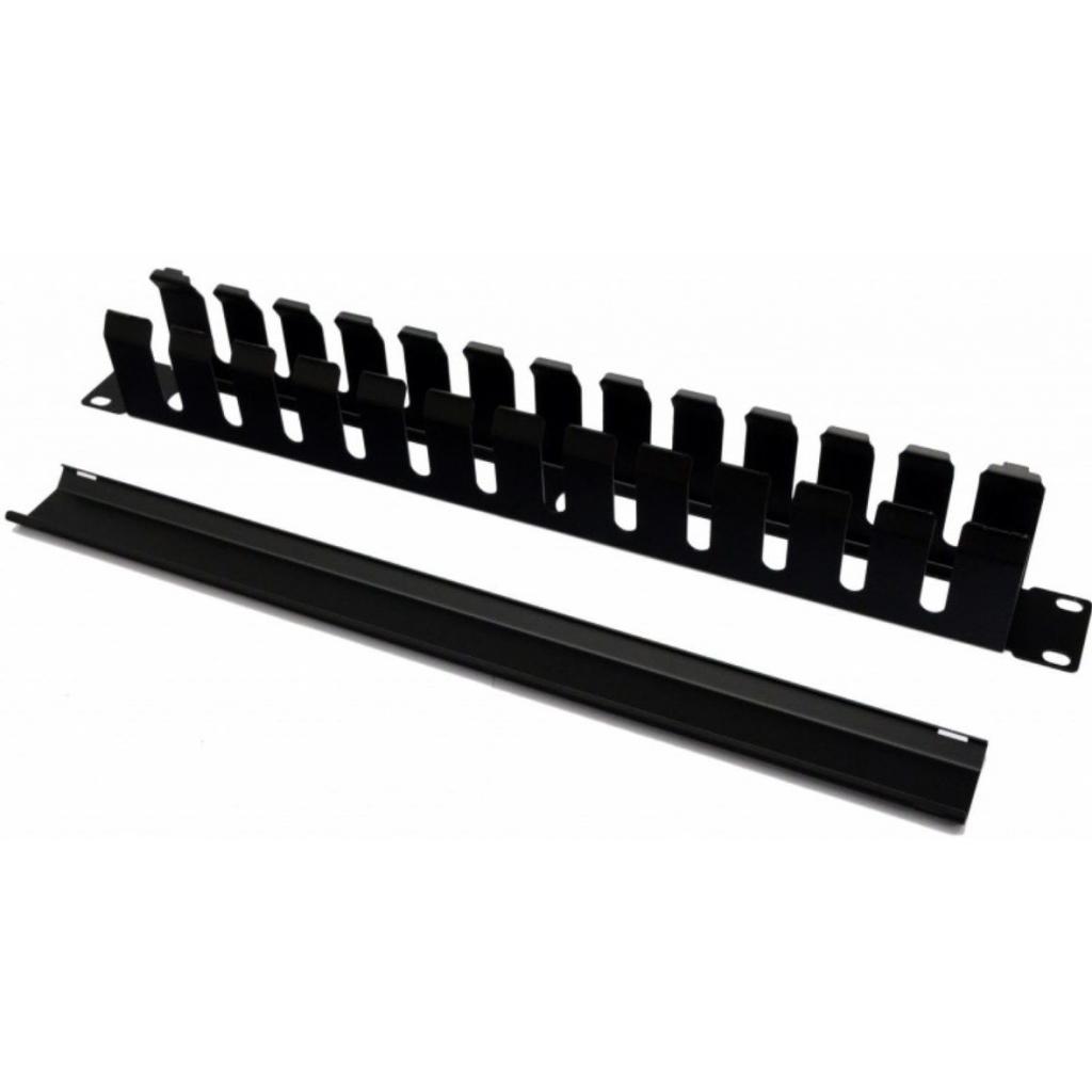 Кабельний організатор Hypernet 19" 1U с крышкой для шкафа или стойки, металл (CM-1U) - фото 2 Кабельний організатор Hypernet 19" 1U с крышкой для шкафа или стойки, металл (CM-1U) - фото 2