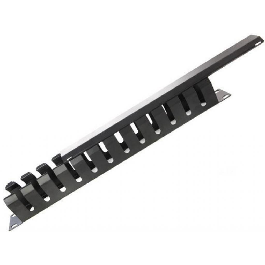 Кабельний організатор Hypernet 19" 1U с крышкой для шкафа или стойки, металл (CM-1U) - фото 4 Кабельний організатор Hypernet 19" 1U с крышкой для шкафа или стойки, металл (CM-1U) - фото 4