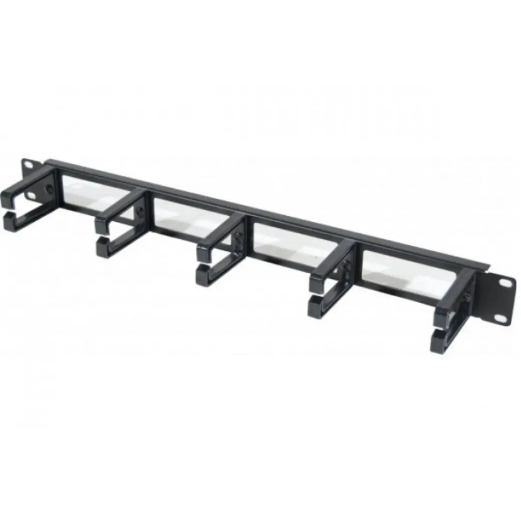 Кабельний організатор Hypernet 19" 1U 5 пластиковых колец, сквозное отверстие, металл (CM-5HP) - фото 1 Кабельний організатор Hypernet 19" 1U 5 пластиковых колец, сквозное отверстие, металл (CM-5HP) - фото 1