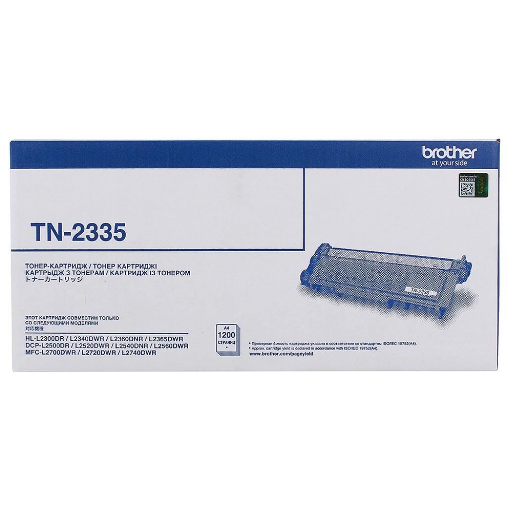 Картридж Brother TN2335 для HL-L2360/2365 DCP-L2500/25x0 MFC-L2700/2720/2740 (TN2335) - фото 2 Картридж Brother TN2335 для HL-L2360/2365 DCP-L2500/25x0 MFC-L2700/2720/2740 (TN2335) - фото 2