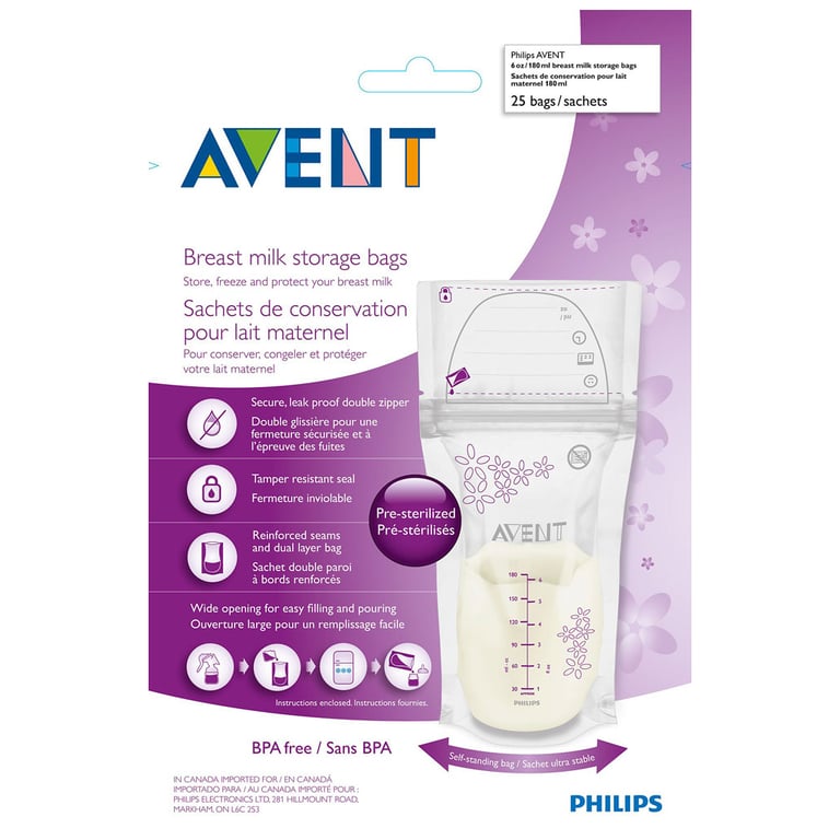 Пакет для зберігання грудного молока Philips AVENT SCF603/25 - фото 2