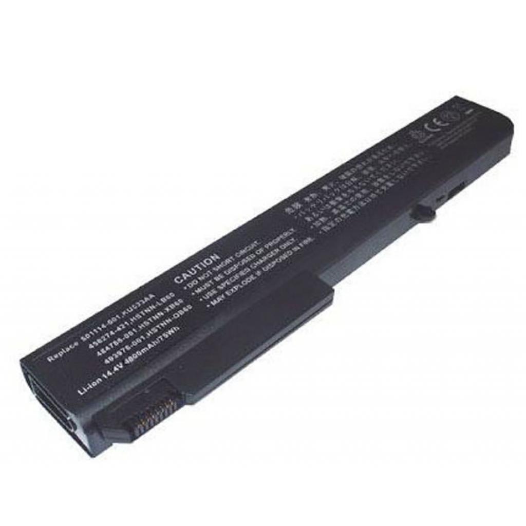 Акумулятор до ноутбука HP Elitebook 8530p HSTNN-OB60 5200mAh (73Wh) 8cell 14.4V Li-ion (A41412) - фото 1