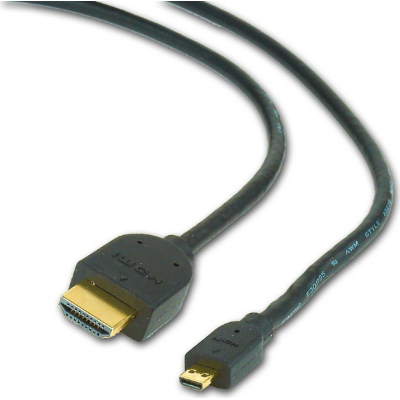 Кабель мультимедійний HDMI A to HDMI D (micro), 3.0m Cablexpert (CC-HDMID-10)