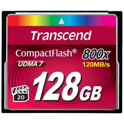 Карта пам%27яті Transcend Compact Flash Card 128Gb 800X (TS128GCF800) Карта пам%27яті Transcend Compact Flash Card 128Gb 800X (TS128GCF800)