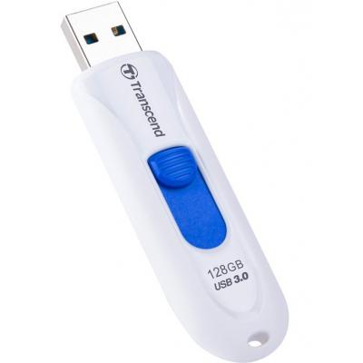 USB флеш накопичувач Transcend 128GB JetFlash 790 White USB 3.0 (TS128GJF790W) - фото 3