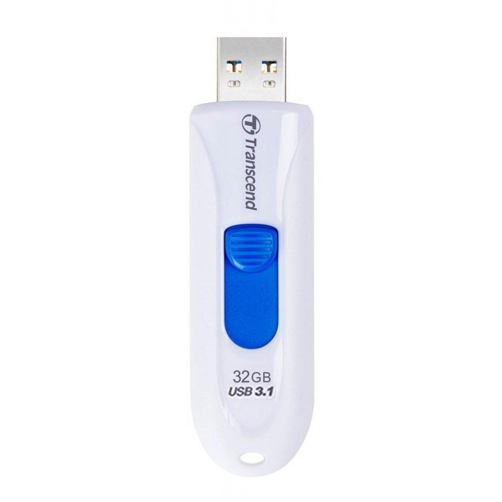 USB флеш накопичувач Transcend 32GB JetFlash 790 USB 3.1 (TS32GJF790W) - фото 2 USB флеш накопичувач Transcend 32GB JetFlash 790 USB 3.1 (TS32GJF790W) - фото 2