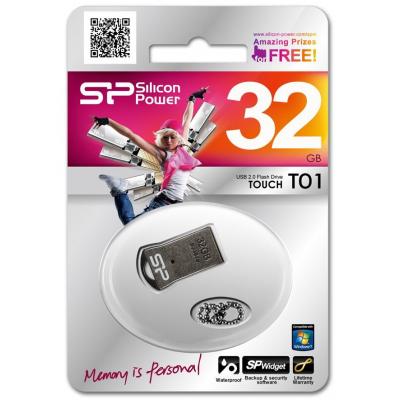 USB флеш накопичувач Silicon Power 32GB Touch T01 USB 2.0 (SP032GBUF2T01V1K) - фото 3