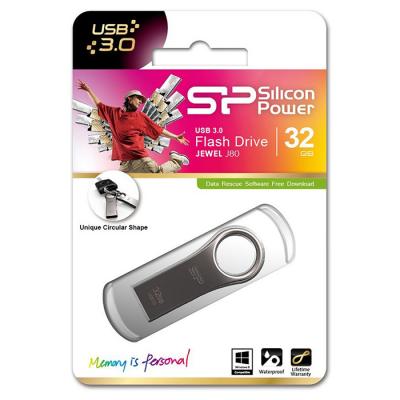 USB флеш накопичувач Silicon Power 32GB JEWEL J80 USB 3.0 (SP032GBUF3J80V1T) - фото 5 USB флеш накопичувач Silicon Power 32GB JEWEL J80 USB 3.0 (SP032GBUF3J80V1T) - фото 5