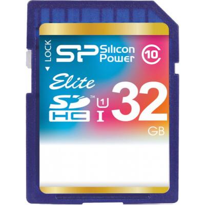 Карта пам’яті Silicon Power 32Gb SDHC class 10 (SP032GBSDHAU1V10)