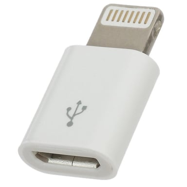 Перехідник PowerPlant Apple Lightning 8-pin to Micro USB (DV00DV4047) - фото 1