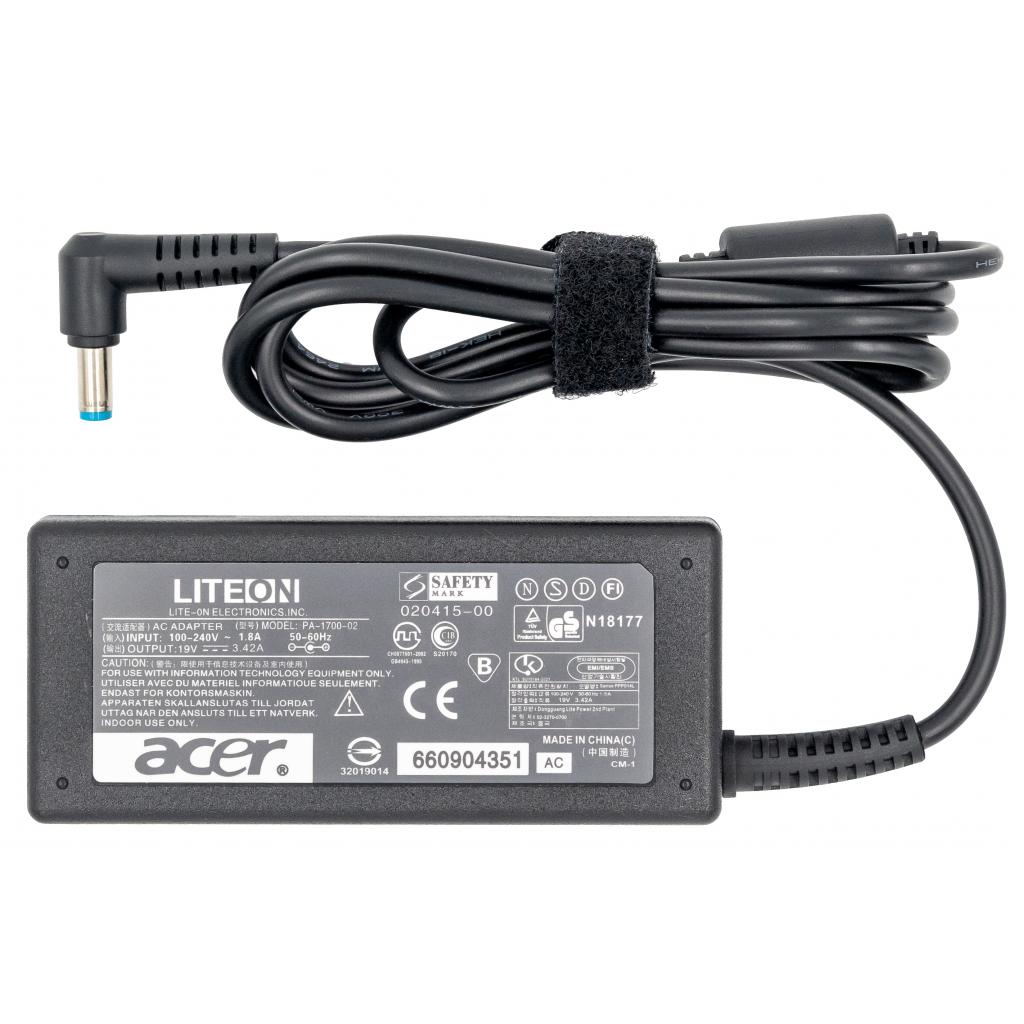 Блок живлення до ноутбуку Grand-X Acer (19V 3.42A 65W) 5.5x1.7mm (ACACL65W) - фото 1