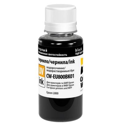 Чорнило ColorWay Epson L800 Black EU800BK (CW-EU800BK01) - фото 1