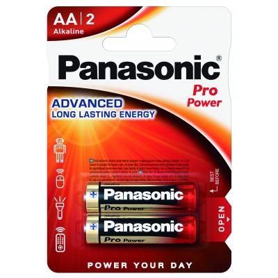 Батарейка Panasonic AA PRO POWER * 2 (LR6XEG/2BPR / LR6XEG/2BPU) - фото 1
