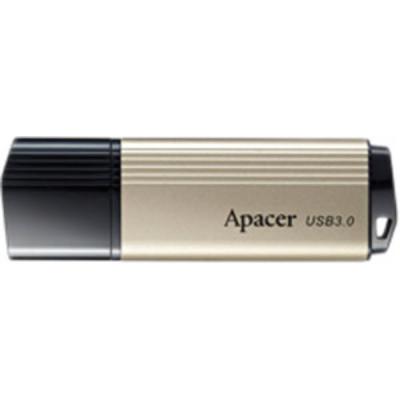 USB флеш накопичувач Apacer 64GB AH353 Champagne Gold RP USB 3.0 (AP64GAH353C-1) - фото 1