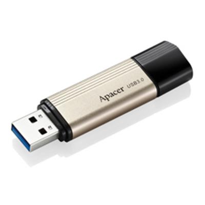 USB флеш накопичувач Apacer 64GB AH353 Champagne Gold RP USB 3.0 (AP64GAH353C-1) - фото 3