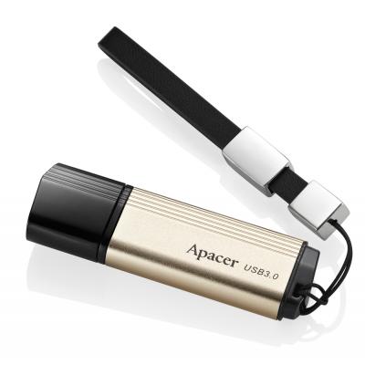 USB флеш накопичувач Apacer 64GB AH353 Champagne Gold RP USB 3.0 (AP64GAH353C-1) - фото 4
